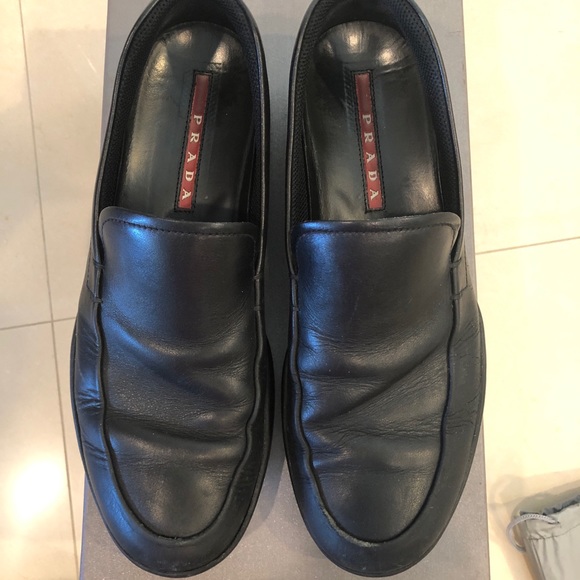 Prada Authentic Leather Loafers - Picture 2 of 7
